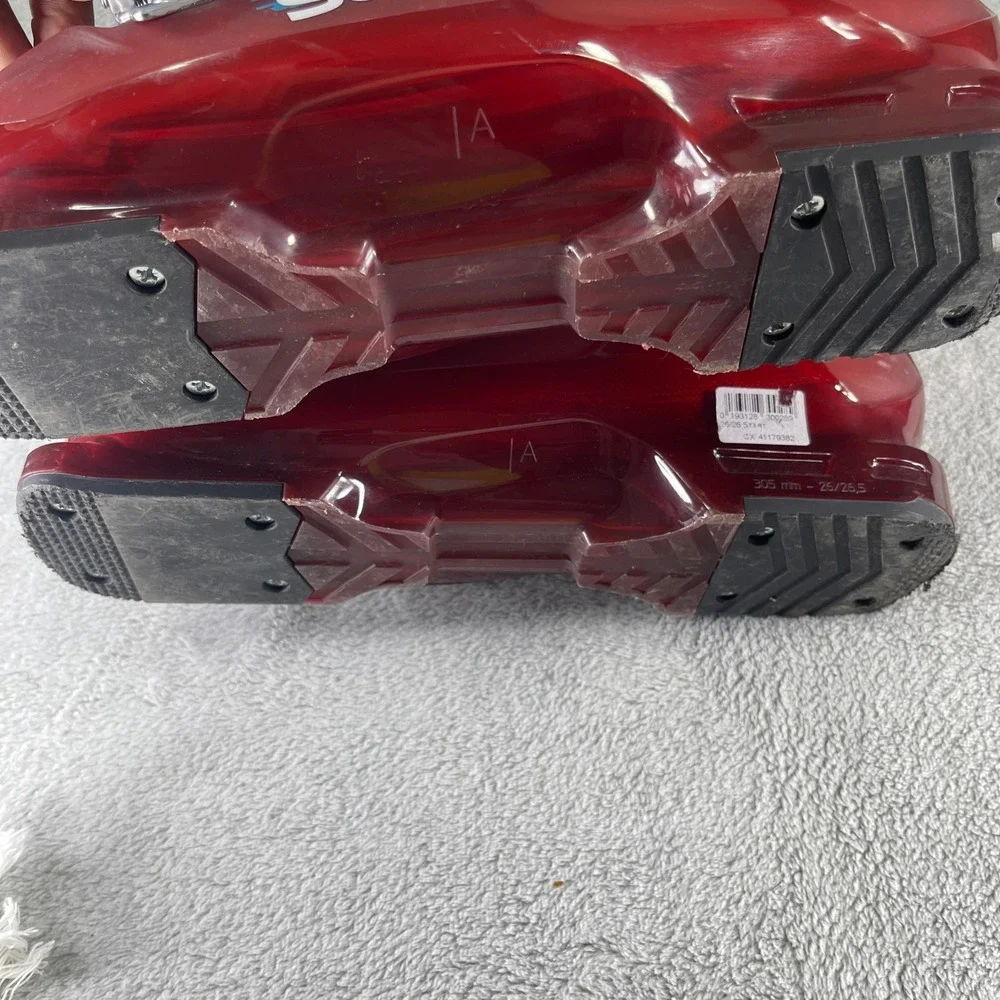 Salomon Ski Boots RT Junior 26-26.5 305mm Red T3 Downhill 3-Buckle Alpine